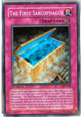 The First Sarcophagus - AST-101 - Super Rare - Unlimited Edition