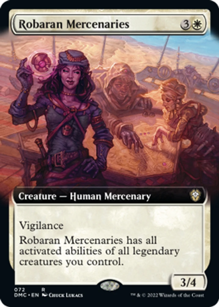 Robaran Mercenaries - Foil - Extended Art