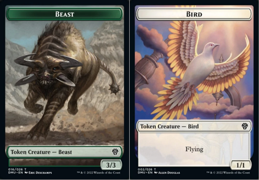 Beast Token // Bird Token (002) - Foil