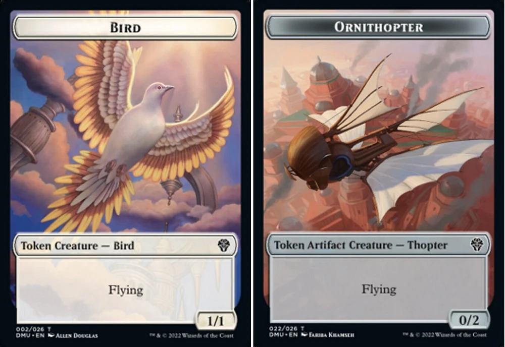 Bird Token (002) // Ornithopter Token - Foil