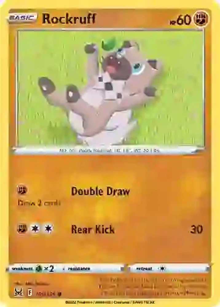 Rockruff - 109/196 - Common