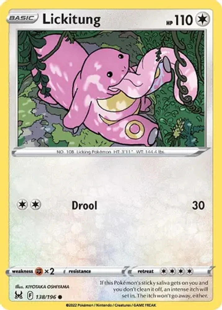 Lickitung - 138/196 - Common