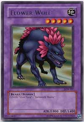 Flower Wolf - LOB-107 - Rare - Unlimited Edition