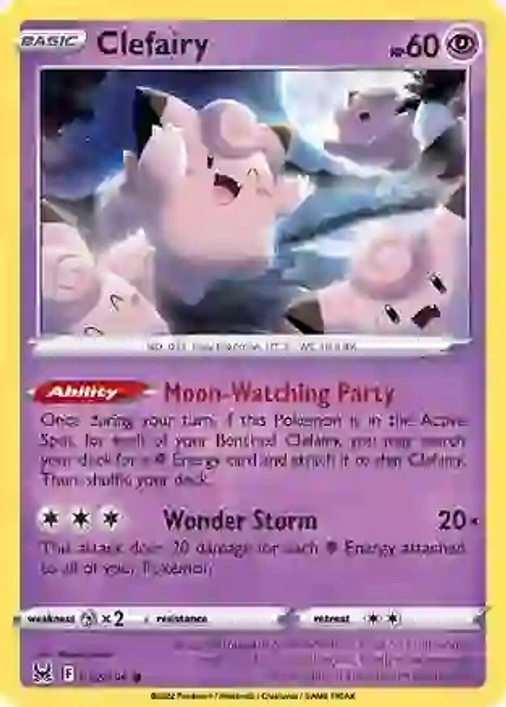 Clefairy - 062/196 - Common - Reverse Holo