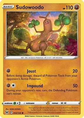 Sudowoodo - 094/196 Common Reverse Holo