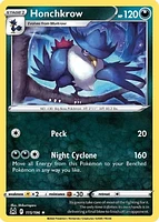 Honchkrow - 115/196 Rare Reverse Holo