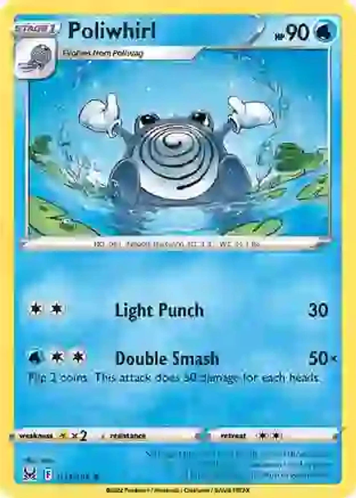 Poliwhirl - 031/196 Uncommon Reverse Holo