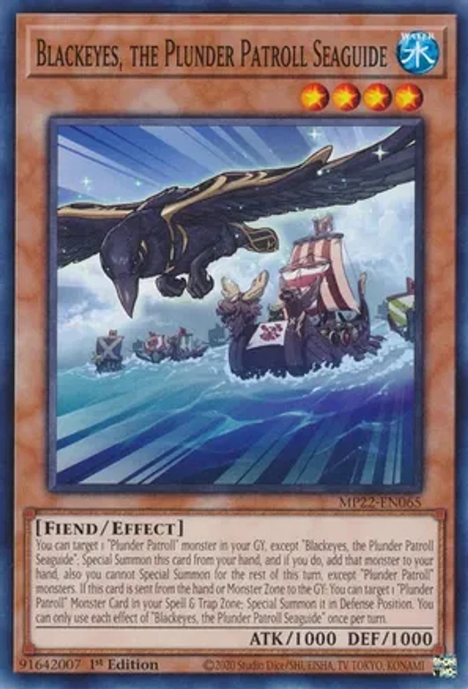 Blackeyes, the Plunder Patroll Seaguide - MP22-EN065 - Common - 1st Edition
