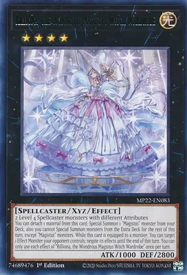 Rilliona, the Wondrous Magistus Witch Wardrobe - MP22-EN083 - Rare - 1st Edition