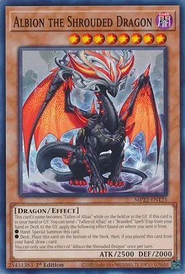 Albion the Shrouded Dragon - MP22-EN125 - Common - 1st Edition