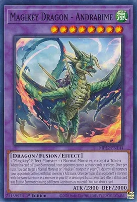 Magikey Dragon - Andrabime - MP22-EN144 - Common - 1st Edition