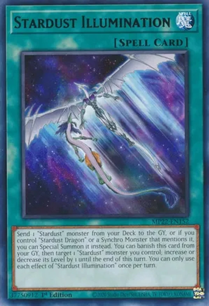 Stardust Illumination - MP22-EN152 - Rare - 1st Edition