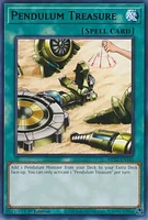 Pendulum Treasure - MP22-EN165 - Rare - 1st Edition