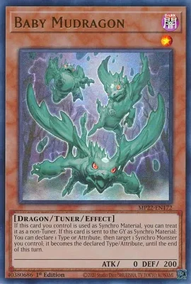 Baby Mudragon - MP22-EN172 Ultra Rare 1st Edition