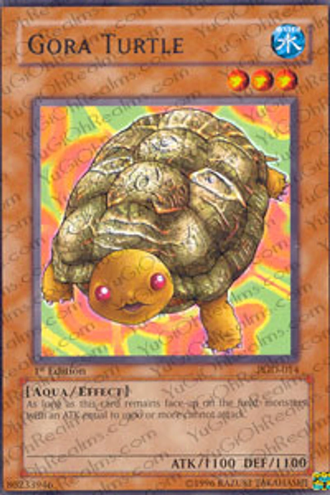 Gora Turtle - PGD-014 Rare Unlimited Edition