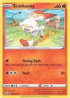 Scorbunny - SWSH244 - Cosmos Holo - SWSH Black Star Promos