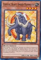 Crystal Beast Amber Mammoth - SDCB-EN005 - Common - 1st Edition