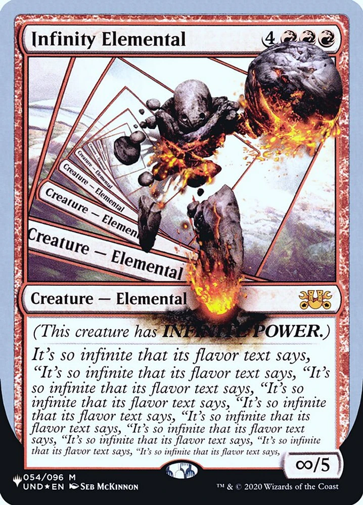 Infinity Elemental - Foil - The List