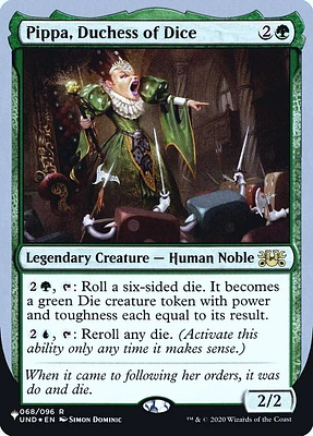 Pippa, Duchess of Dice - Foil - The List