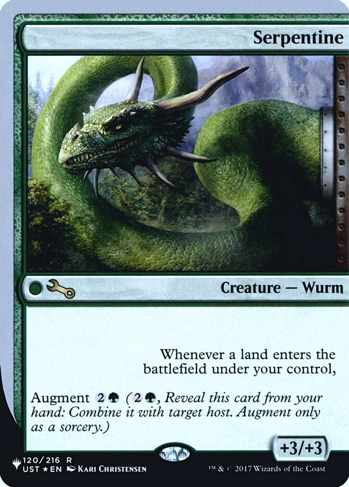 Serpentine - Foil - The List