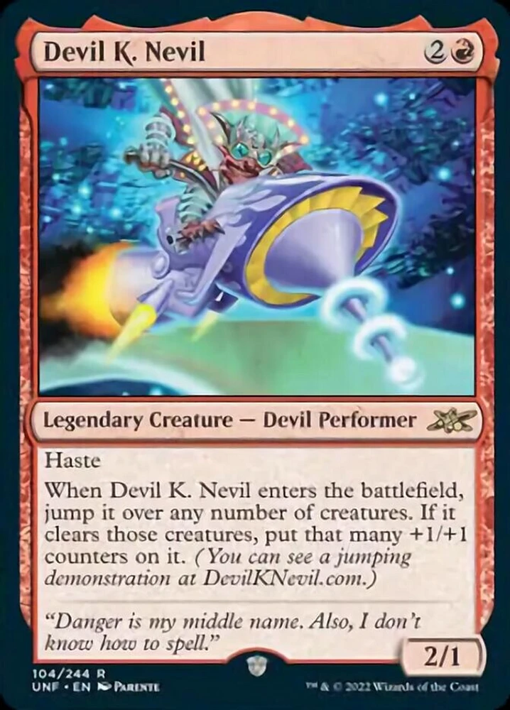 Devil K. Nevil - Foil