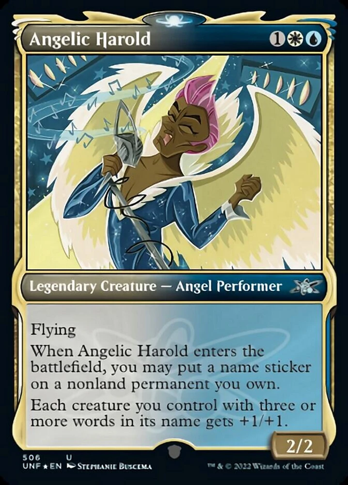 Angelic Harold - Showcase - Galaxy Foil