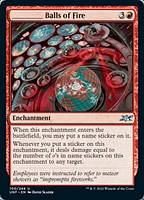 _____ Balls of Fire