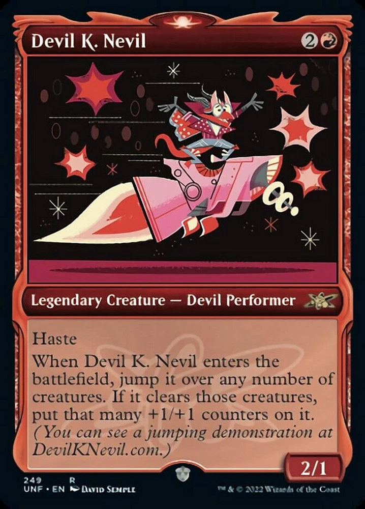 Devil K. Nevil - Foil - Showcase