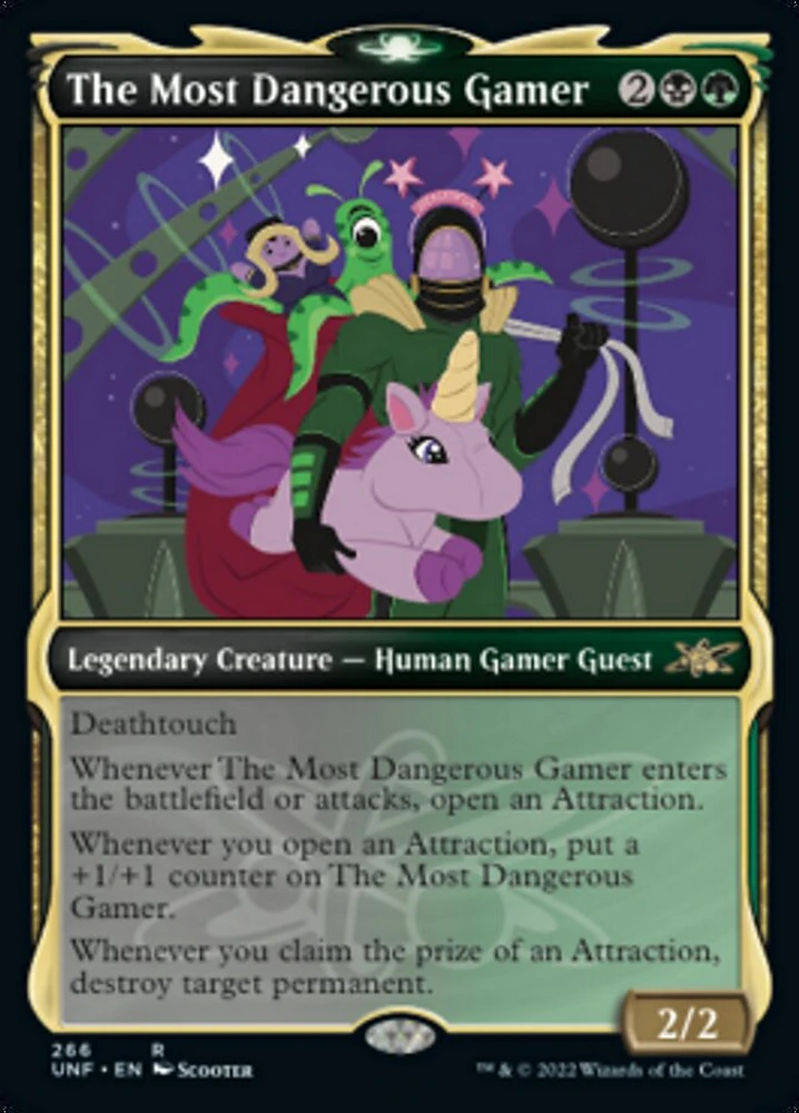 The Most Dangerous Gamer - Foil - Showcase