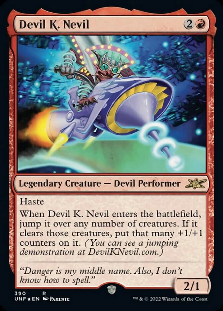 Devil K. Nevil - Galaxy Foil