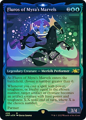 Fluros of Myra's Marvels - Showcase - Galaxy Foil