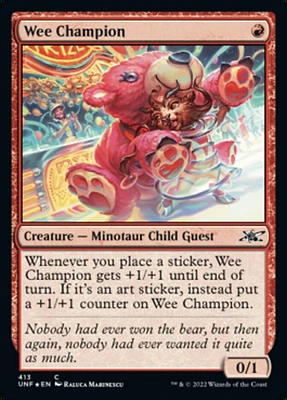 Wee Champion - Galaxy Foil