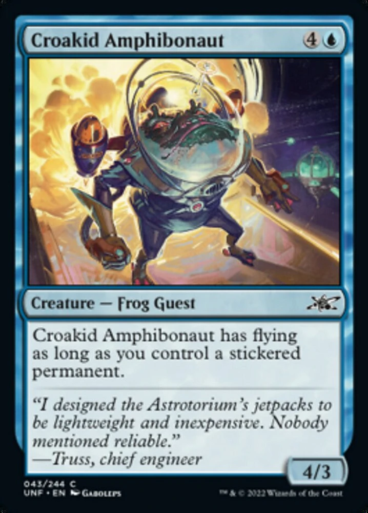 Croakid Amphibonaut - Foil