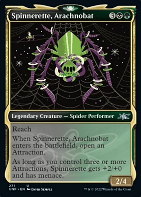 Spinnerette, Arachnobat - Foil - Showcase