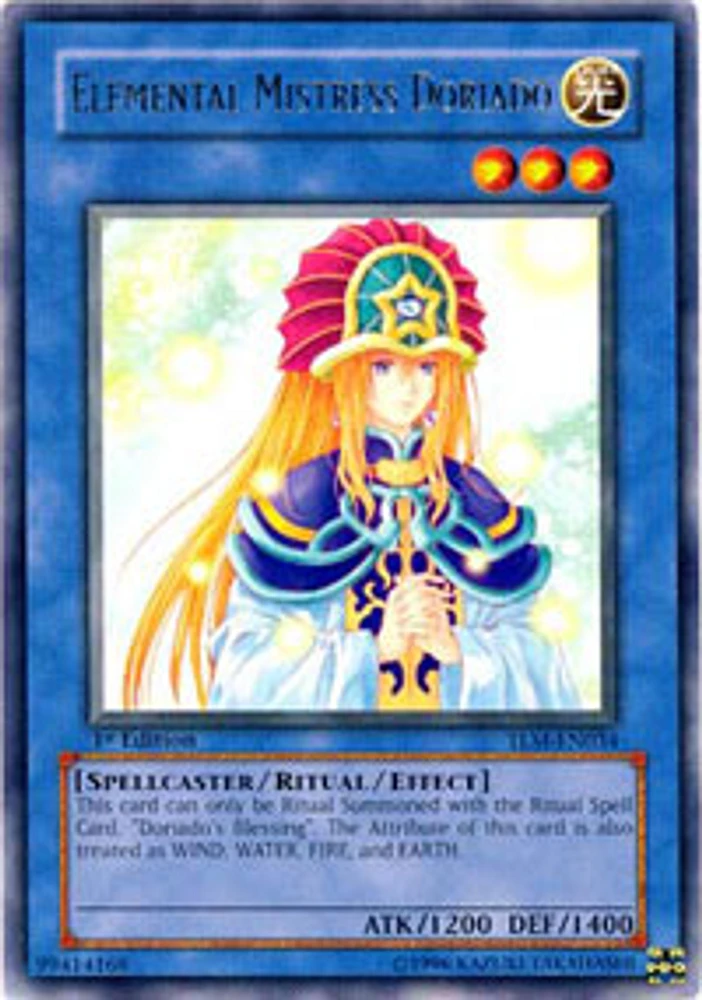 Elemental Mistress Doriado - TLM-EN034 Rare Unlimited Edition