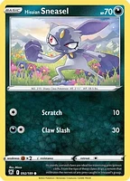 Hisuian Sneasel - 092/189 - Holo Theme Deck Exclusive