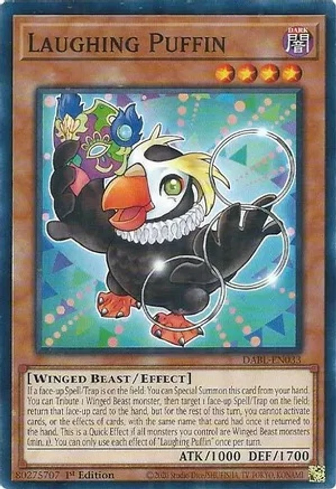 Laughing Puffin - DABL-EN033 - Common - 1st Edition