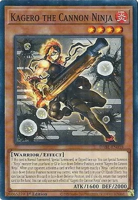 Kagero the Cannon Ninja - DABL-EN018 - Common - 1st Edition