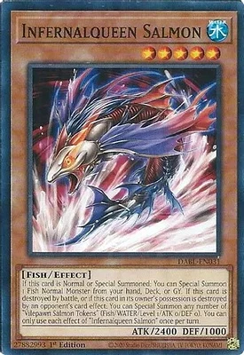 Infernalqueen Salmon - DABL-EN031 - Common - 1st Edition