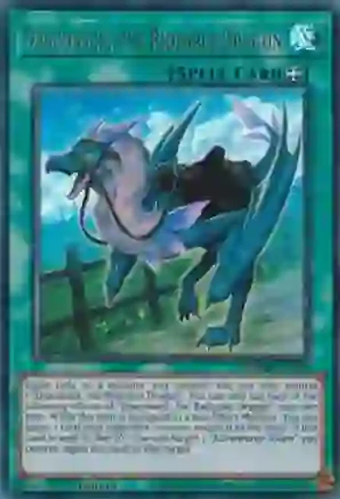 Dracoback, the Rideable Dragon - MAMA-EN091 - Ultra Rare - 1st Edition
