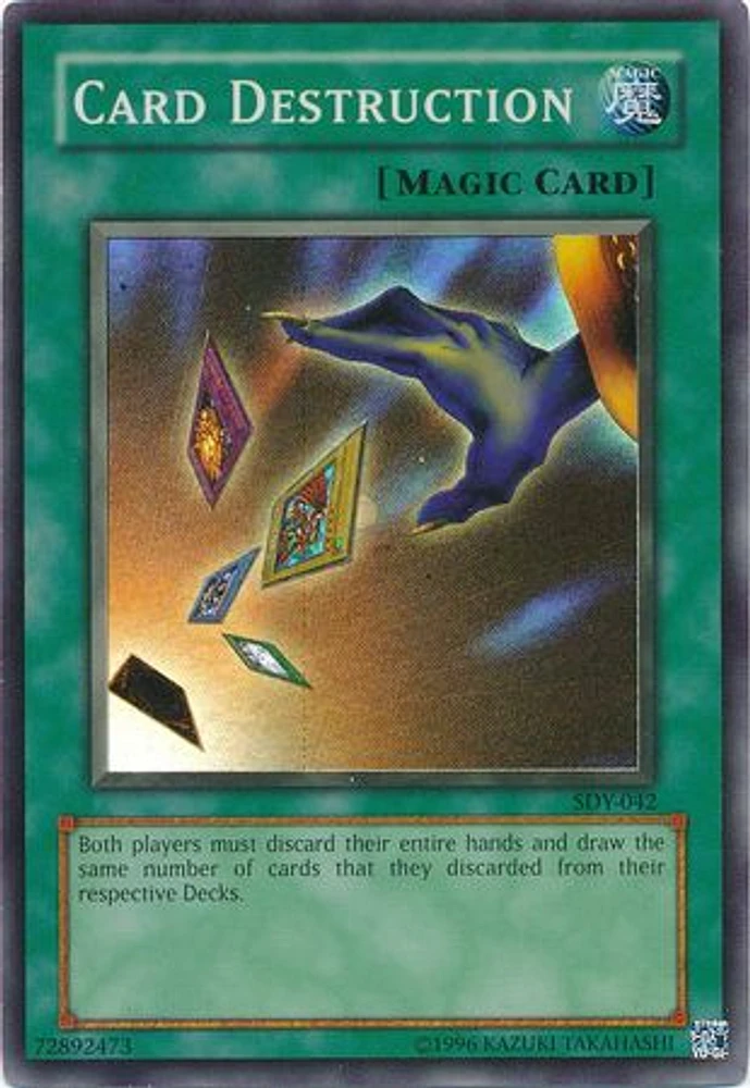 Card Destruction - SDY-042 - Super Rare - Unlimited Edition