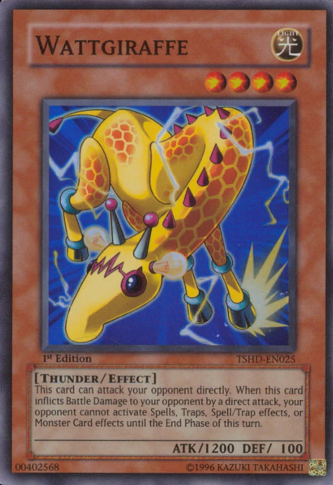 Wattgiraffe - TSHD-EN025 - Super Rare - Unlimited Edition