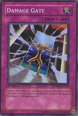 Damage Gate - TSHD-EN070 - Super Rare - Unlimited Edition