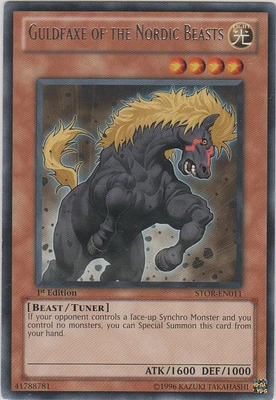 Guldfaxe of the Nordic Beasts - STOR-EN011 - Rare - Unlimited Edition