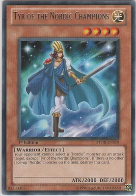 Tyr of the Nordic Champions - STOR-EN019 - Rare