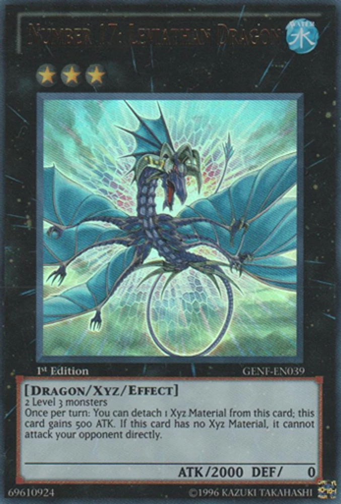 Number 17: Leviathan Dragon - GENF-EN039 - Ultra Rare - Unlimited Edition