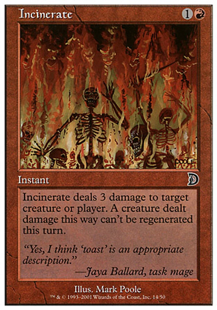 Incinerate - Foil