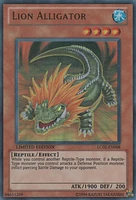 Lion Alligator - LC02-EN008 - Ultra Rare - Limited Edition