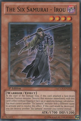 The Six Samurai - Irou - LCGX-EN232 - Common - 1st Edition