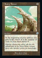 Ivory Tower - Foil - Retro Frame